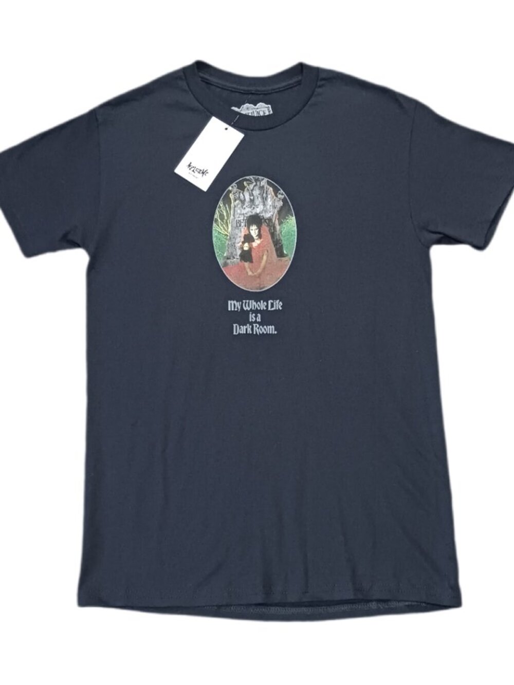 Welcome Brand Mens Size Small Beetlejuice T Shirt Black Short Sleeve